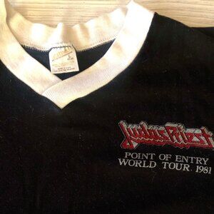 RARE VINTAGE JUDAS PRIEST SHIRT 1981